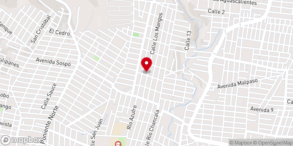 Map showing location of Parroquia Santa Cruz Y Nuestra Señora De Fatima