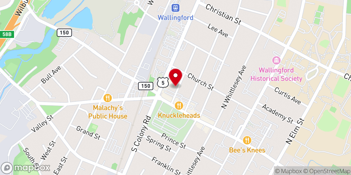 Map showing location of Calvary United Pentecostal Church