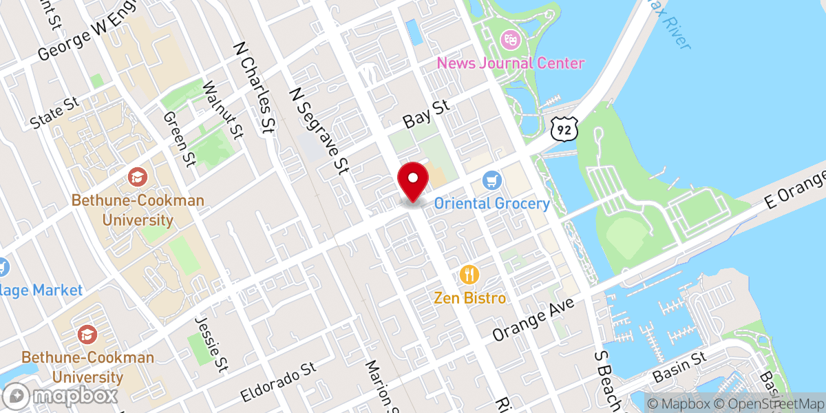 Map showing location of Jesus People Covenant Ministrieschurch International Incorporated