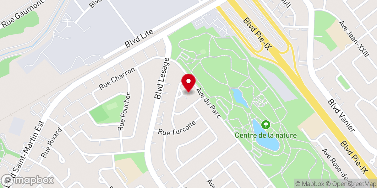 Map showing location of Barmitzva tout les samedi