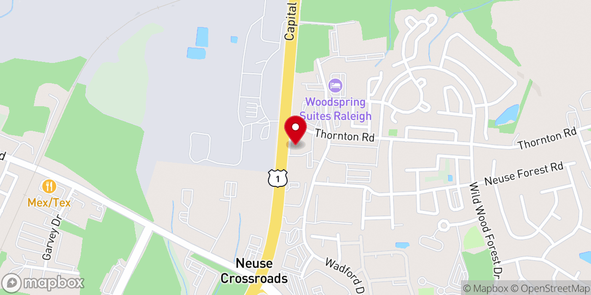 Map showing location of Celebration Church