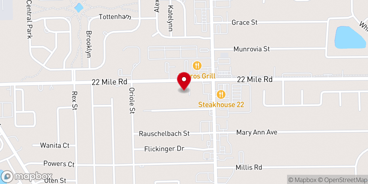 Map showing location of St Luke's Episcopal Church