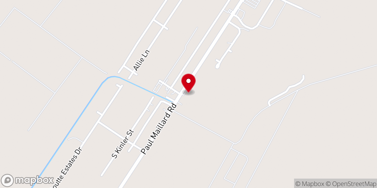 Map showing location of St Charles Social Concerns