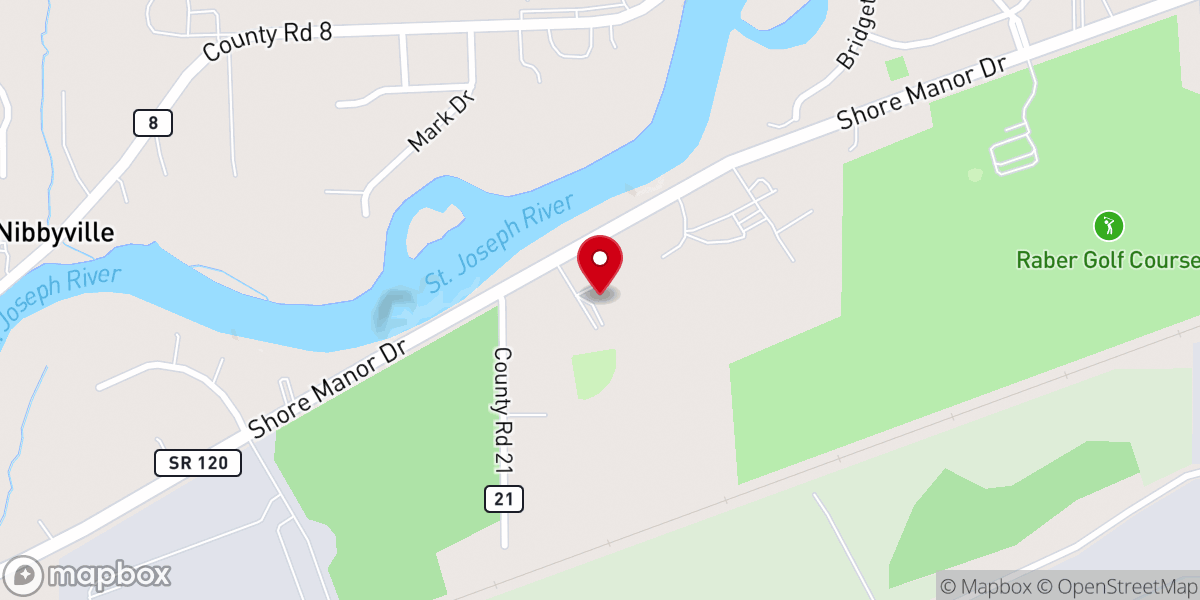 Map showing location of Bristol Missionary Church