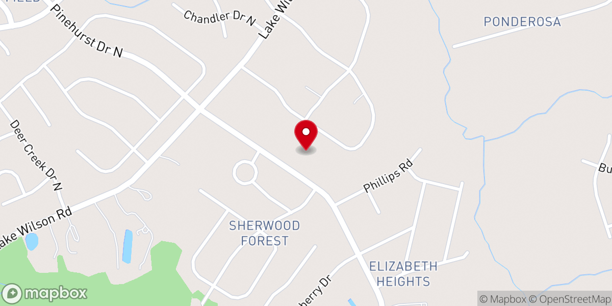 Map showing location of Westmoreland Pentecostal Holiness Church