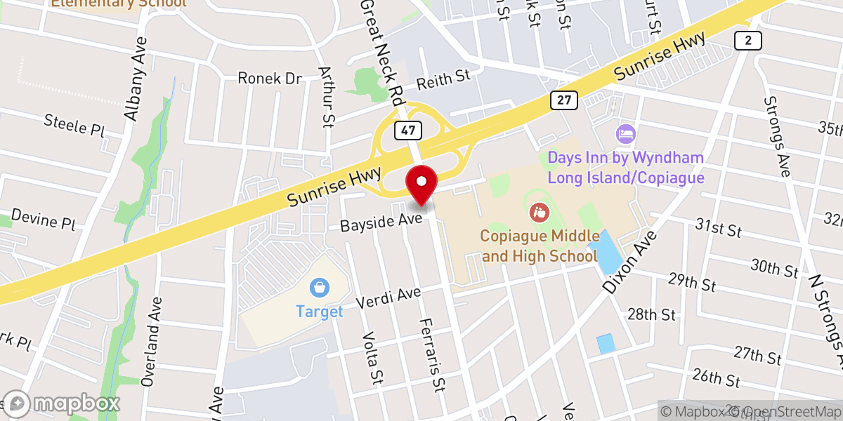 Map showing location of The Full Gospel Christian Church