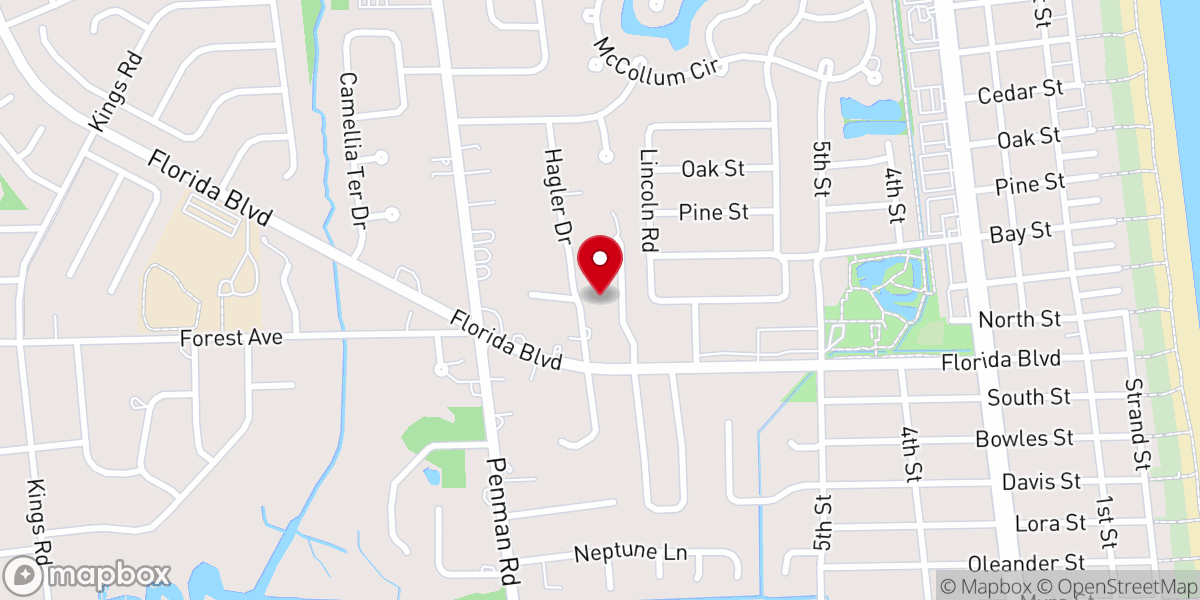 Map showing location of Epic Surf Ministries Inc