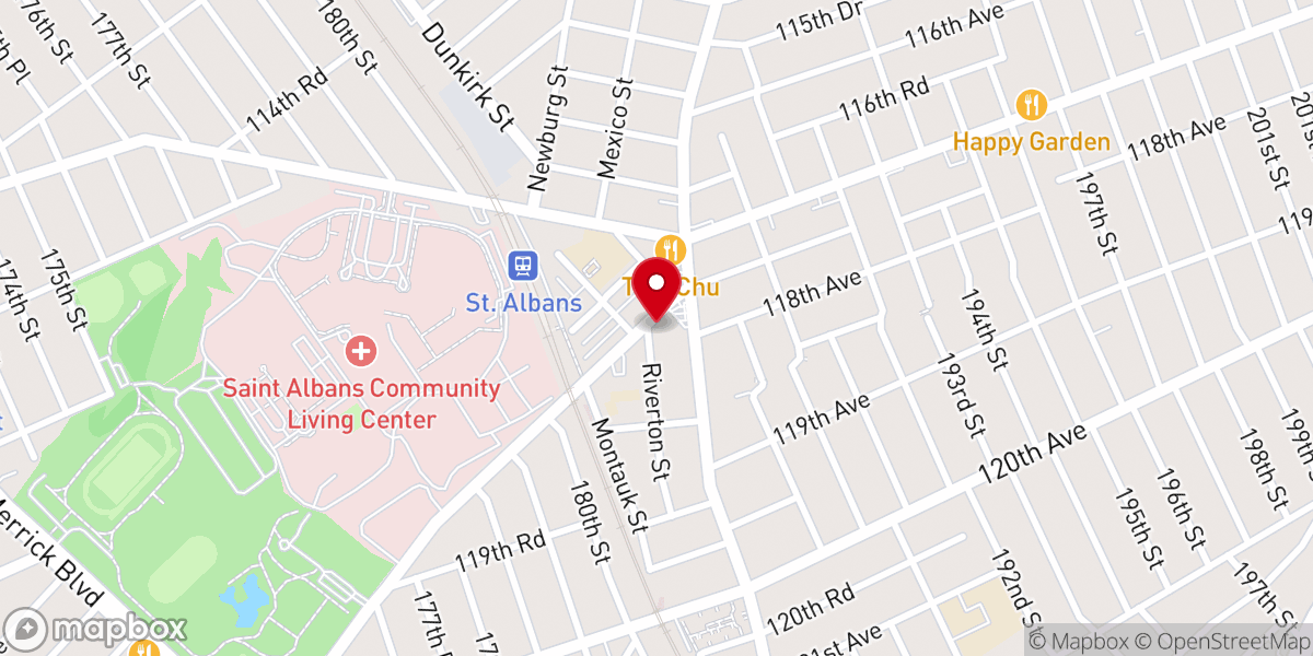 Map showing location of On Christ Church of God Inc
