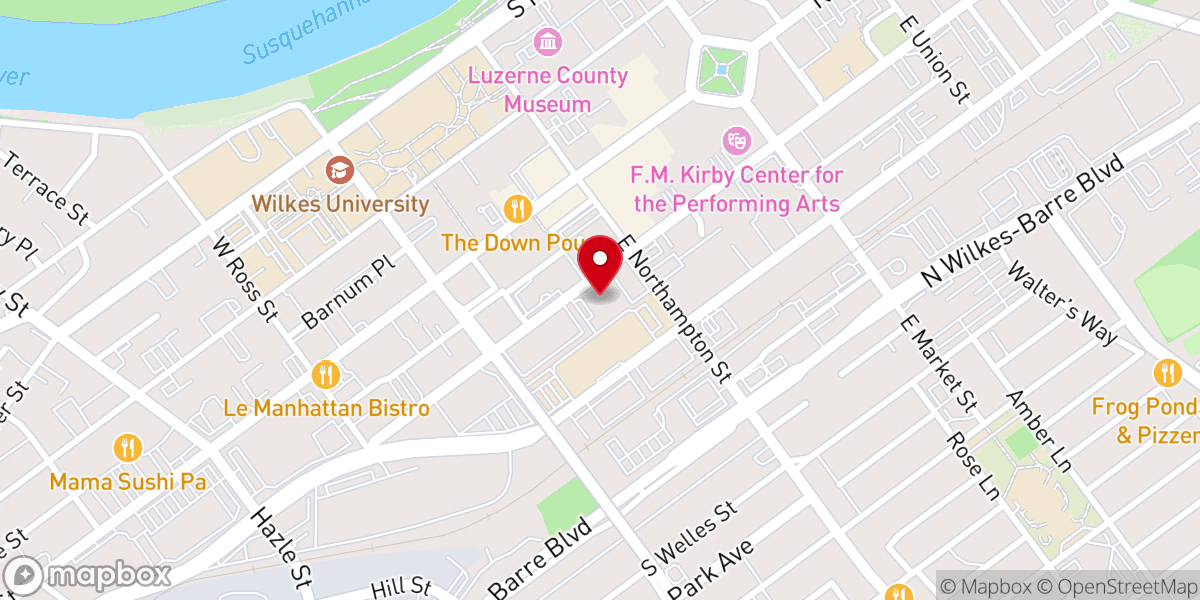 Map showing location of Our Lady Of Fatima Parish