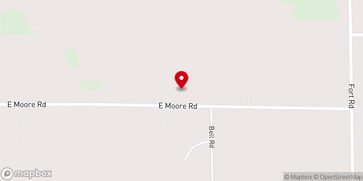 Map showing location of Calvary Community Church
