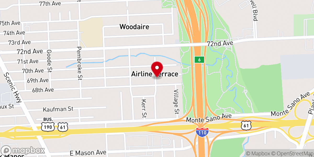 Map showing location of Banks Community Outreach Ministry