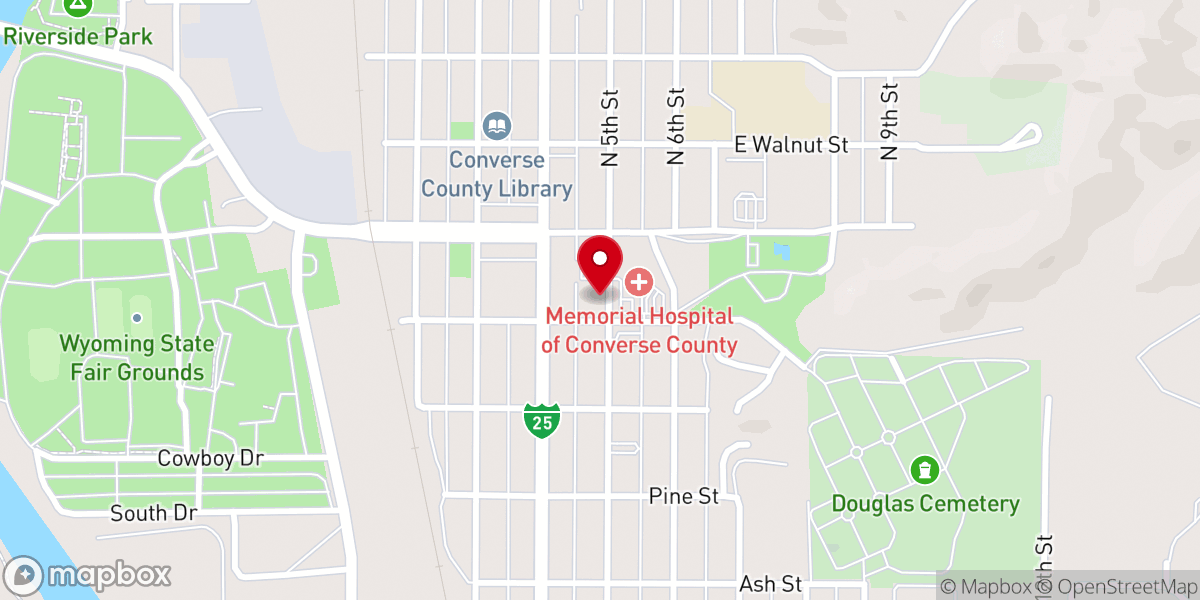 Map showing location of First United Methodist Church