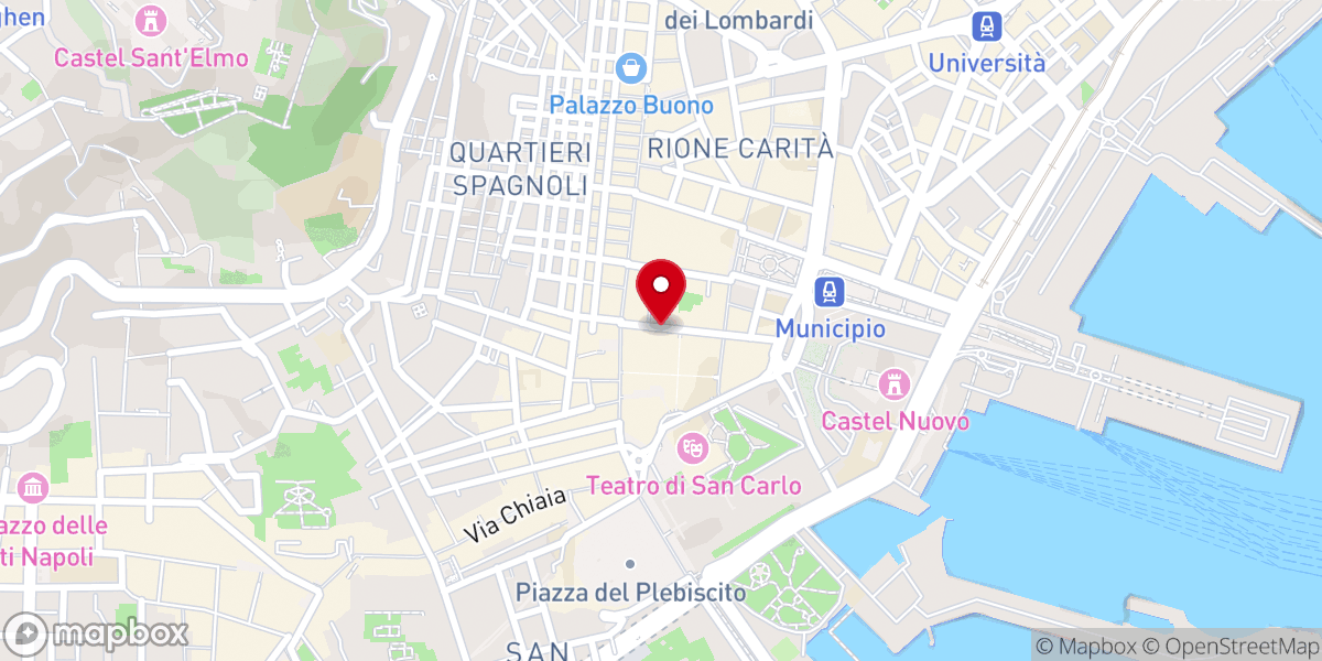 Map showing location of Chiesa di Santa Brigida