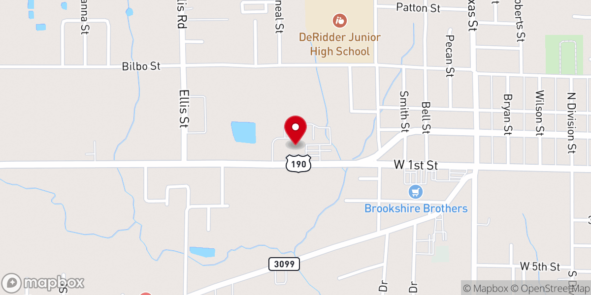 Map showing location of First North Church