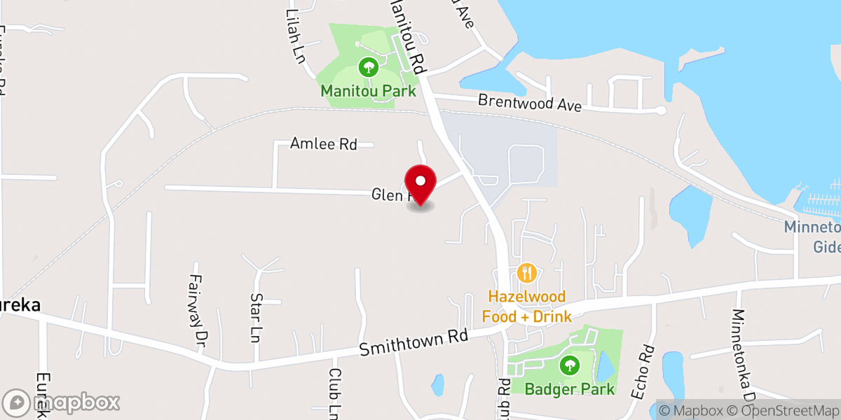 Map showing location of Lake Fellowship of Unitarian Universalists