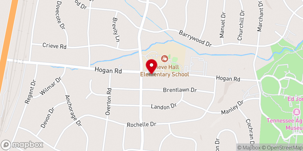 Map showing location of Harmony Mennonite Church