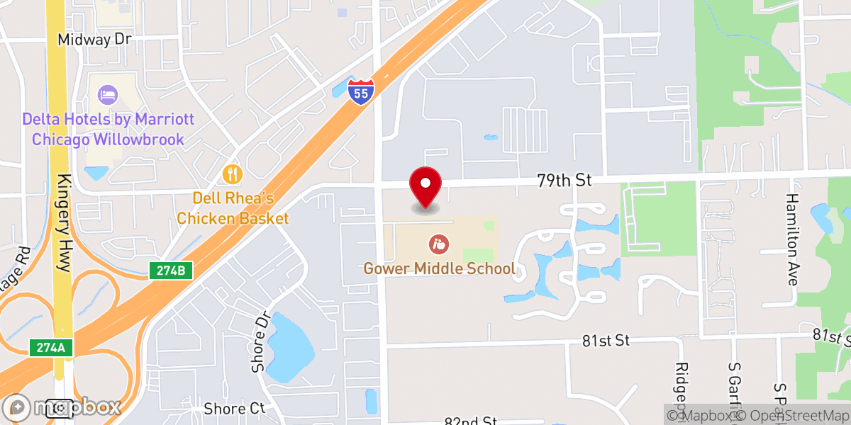 Map showing location of Bethel Temple of Faith Deliverance and Healing
