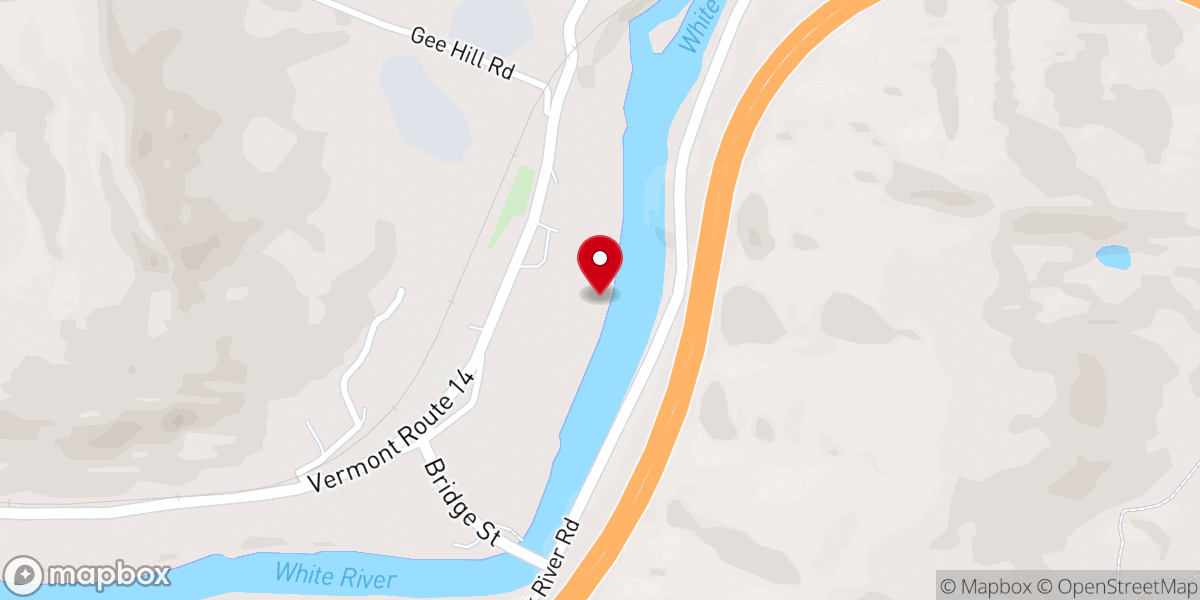 Map showing location of Royalton