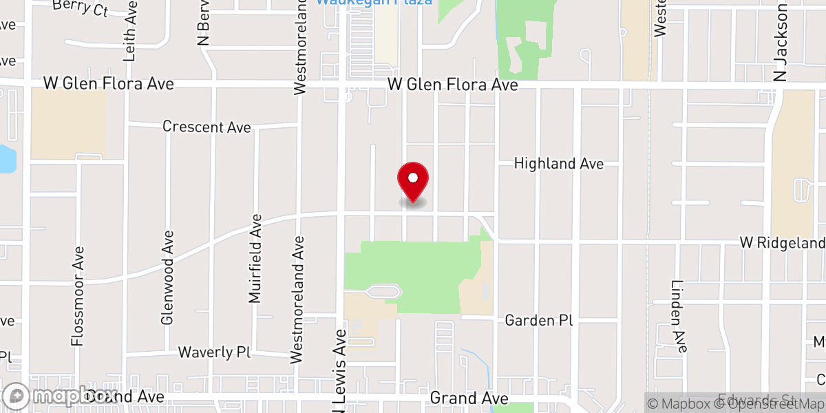 Map showing location of Rehoboth Church Of God In Christ