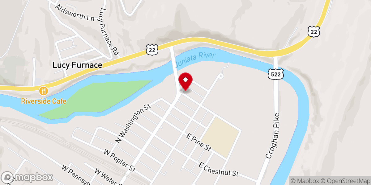 Map showing location of Sts. Peter and Paul Orthodox Church