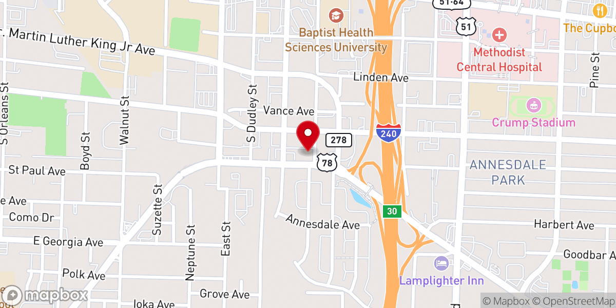 Map showing location of Its Time Ministry