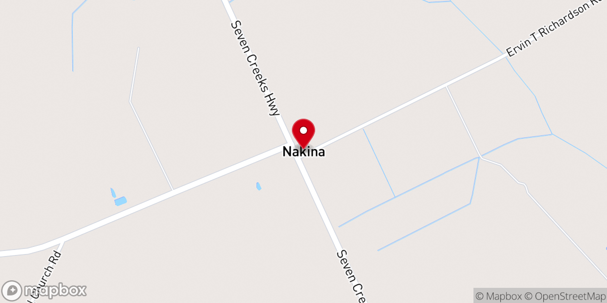 Map showing location of Gores Chapel