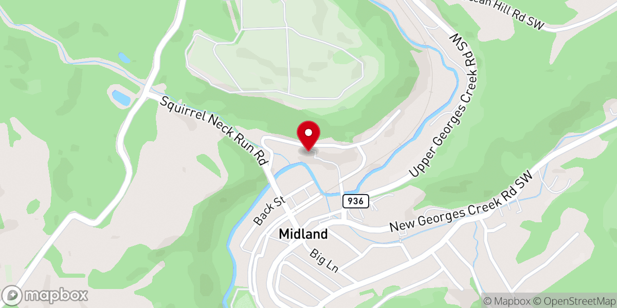Map showing location of Saint Josephs Roman Catholic Church