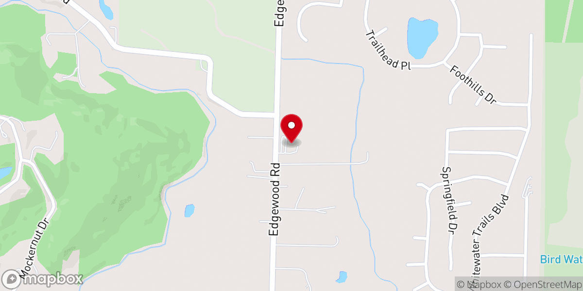 Map showing location of Crosby Community Church