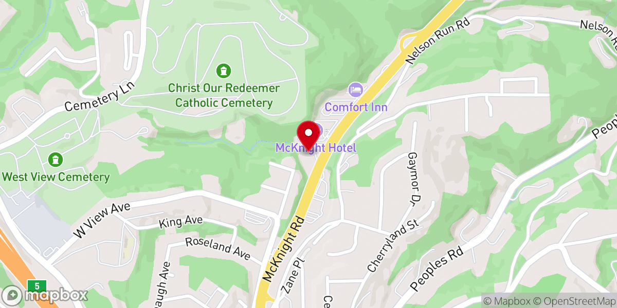 Map showing location of Grace Community Church of the Valley