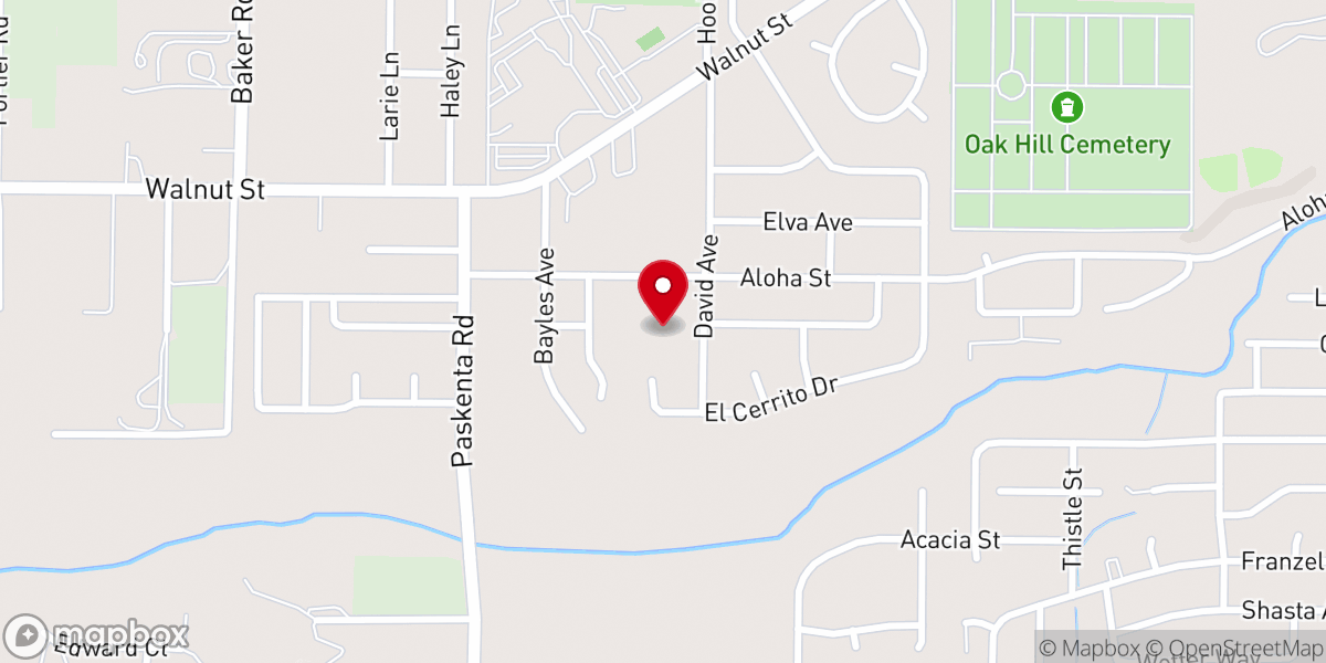 Map showing location of Bridgeway Community Church