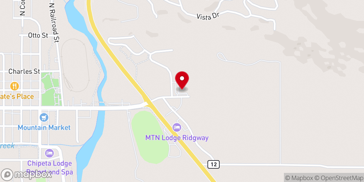 Map showing location of Praise Him Ministries