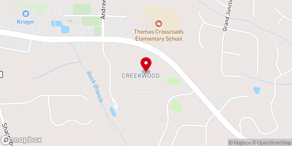 Map showing location of Real Life Church