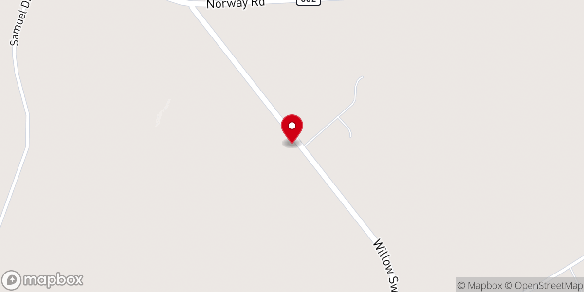Map showing location of New Beginning United Methodist Church