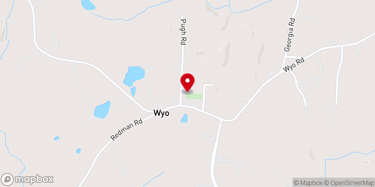 Map showing location of Mt Olive Global Methodist Church