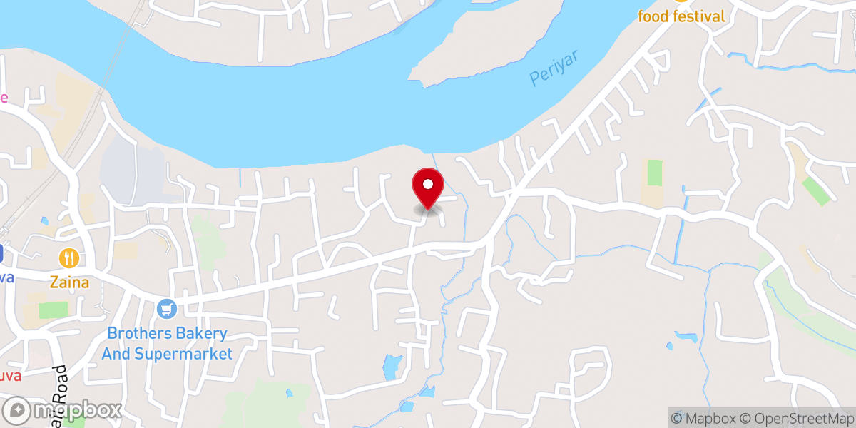 Map showing location of Sanoj house