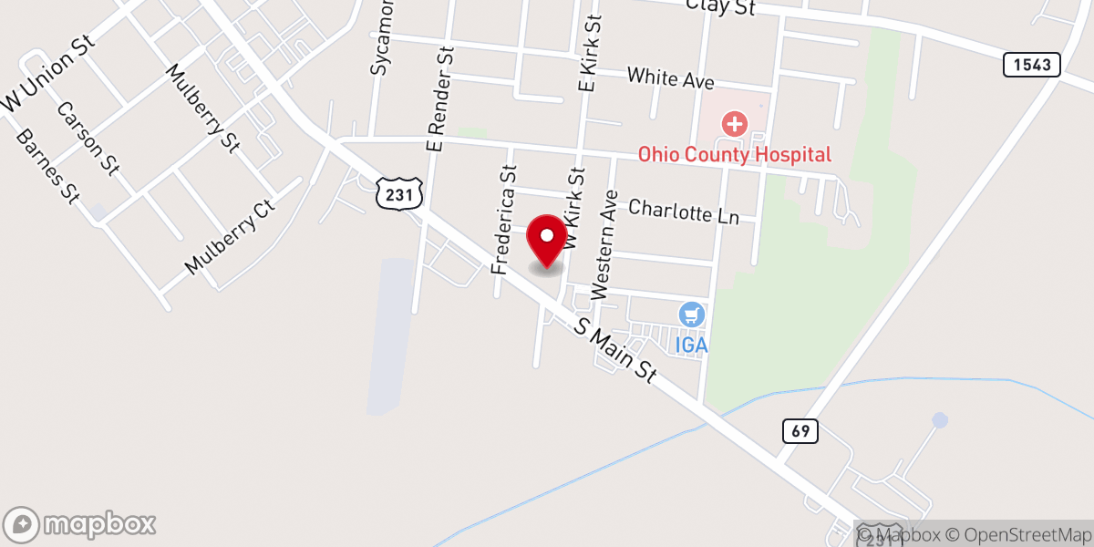 Map showing location of Iglesia De Dios De La Profecia