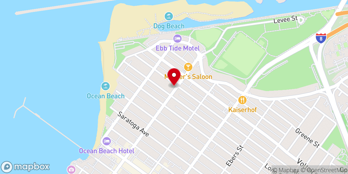 Map showing location of New Life Christian Chapel
