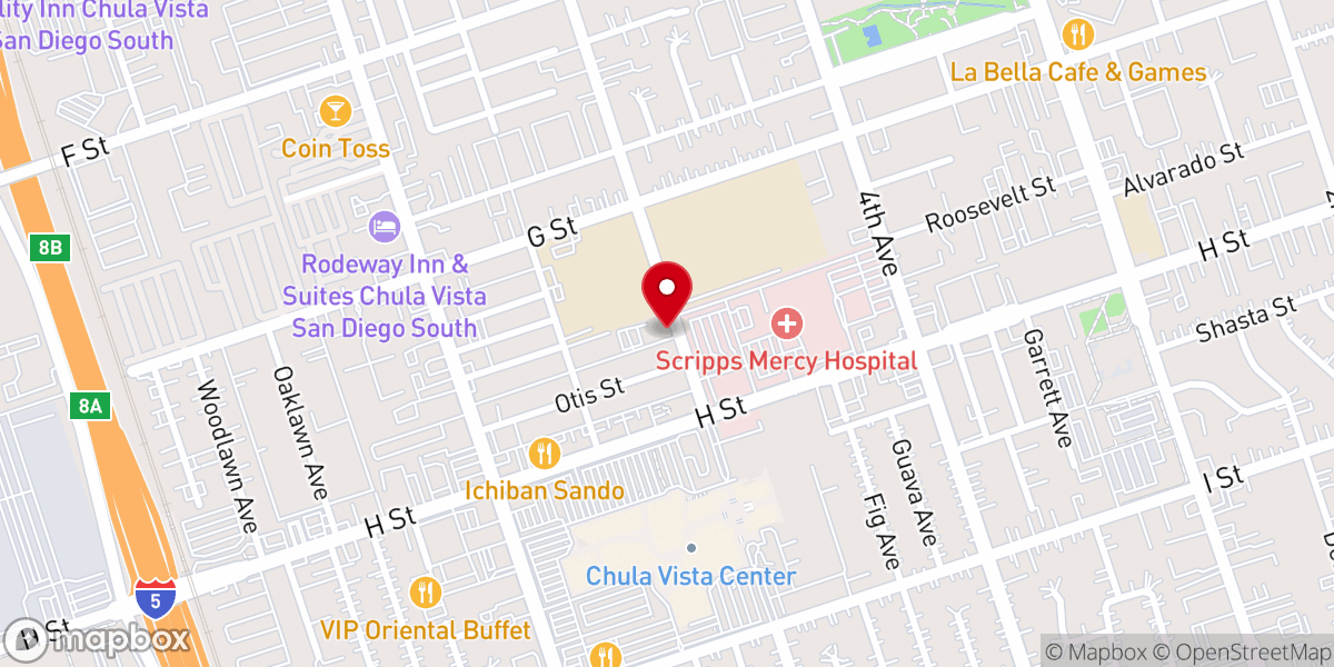 Map showing location of Saint Gabriel Independent Ethiopian Church