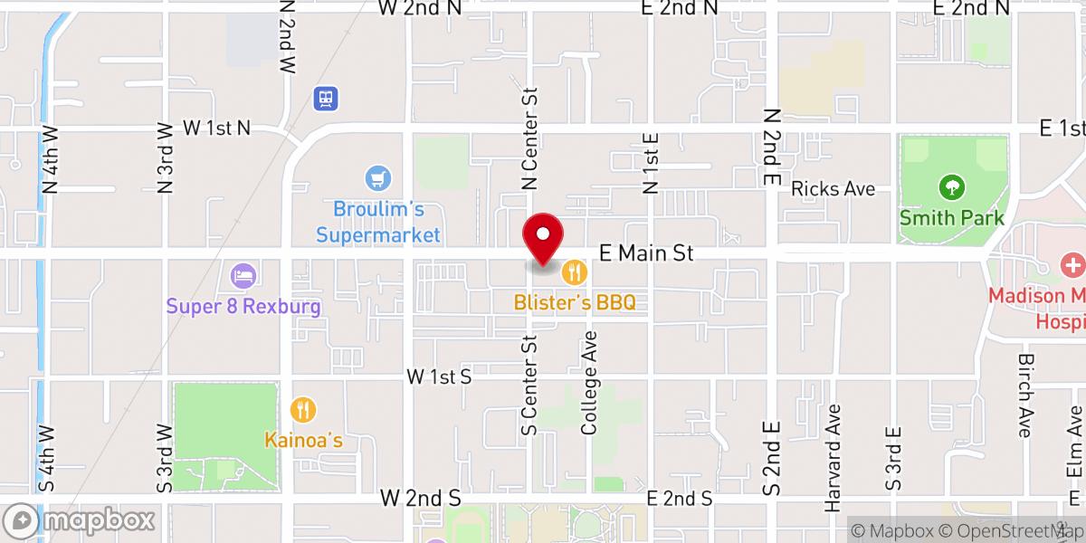 Map showing location of Romance Theater