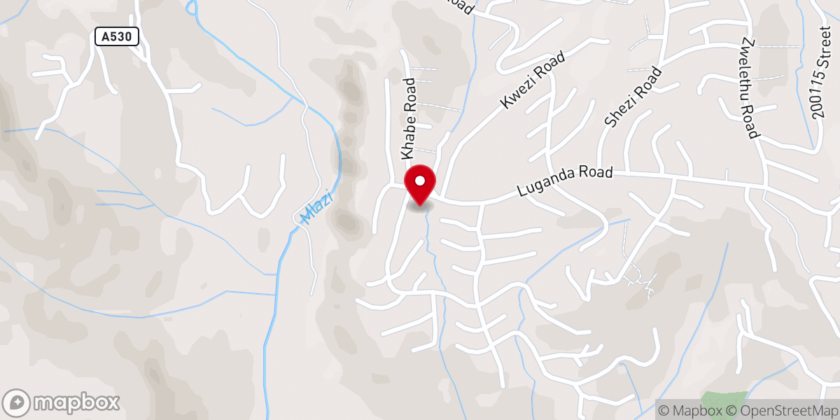 Map showing location of Father Madwe St Johns Apostolic Faith Mission