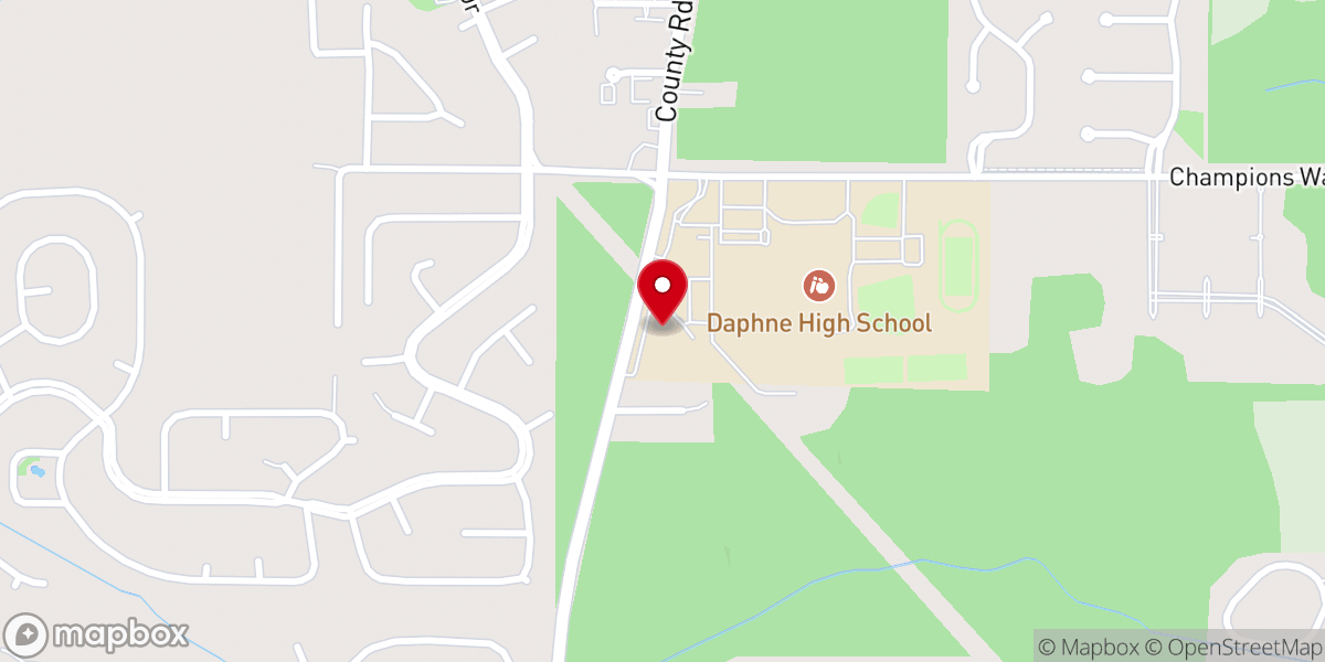 Map showing location of Destiny Church International