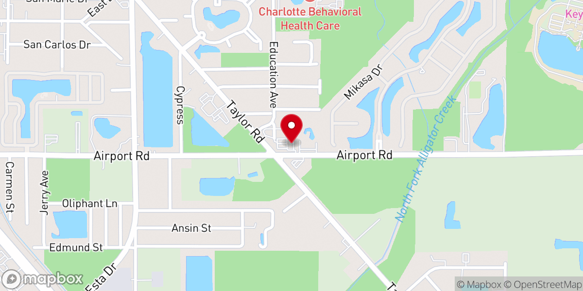 Map showing location of St. Vincent De Paul Rummage Sale