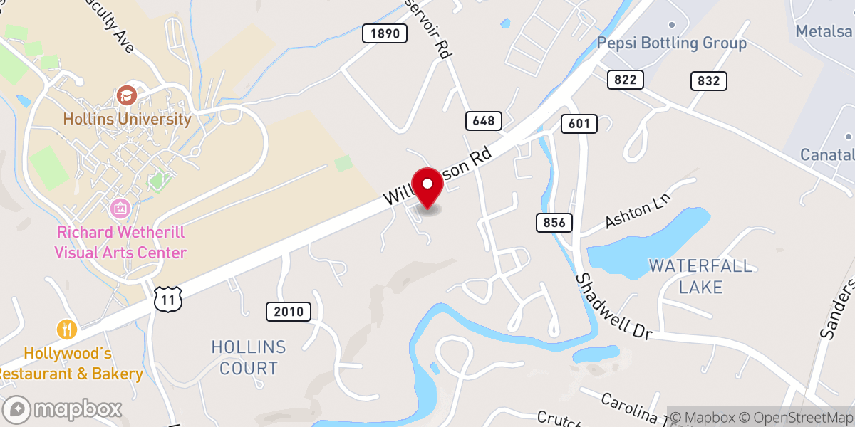 Map showing location of Saint Phillips Church