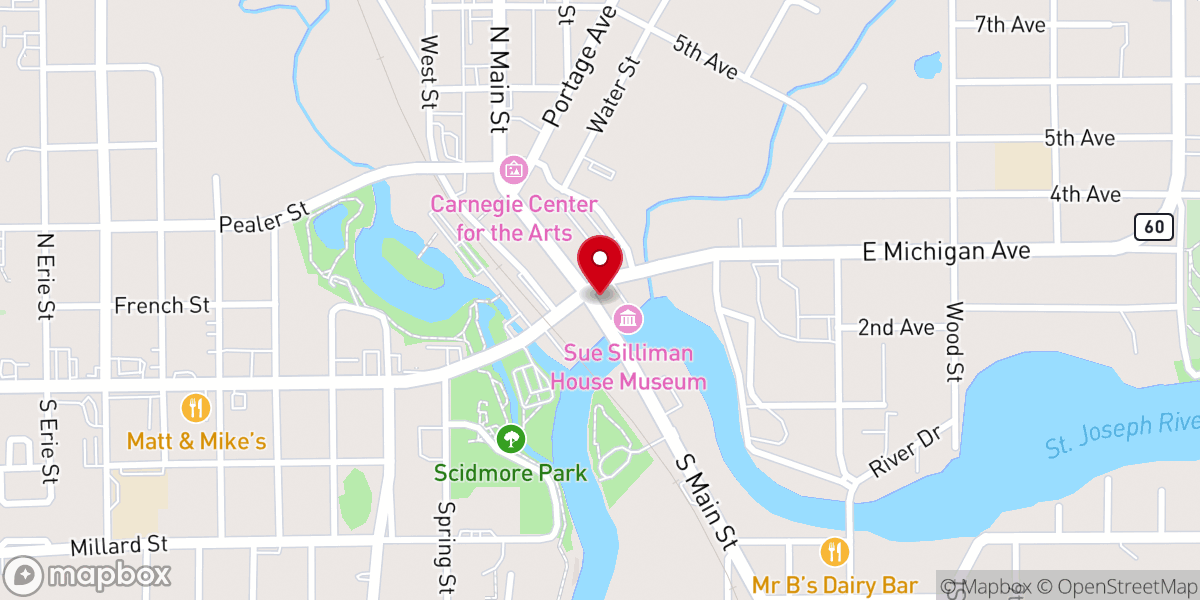 Map showing location of Culture Is Not Optional NFP