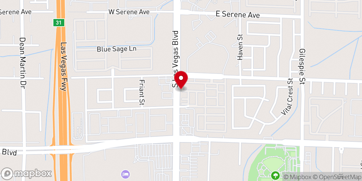 Map showing location of Beautiful Savior Lutheran Church