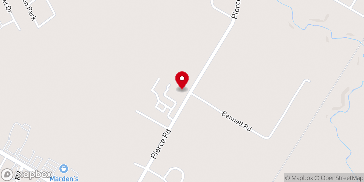 Map showing location of Brewer Community of Christ