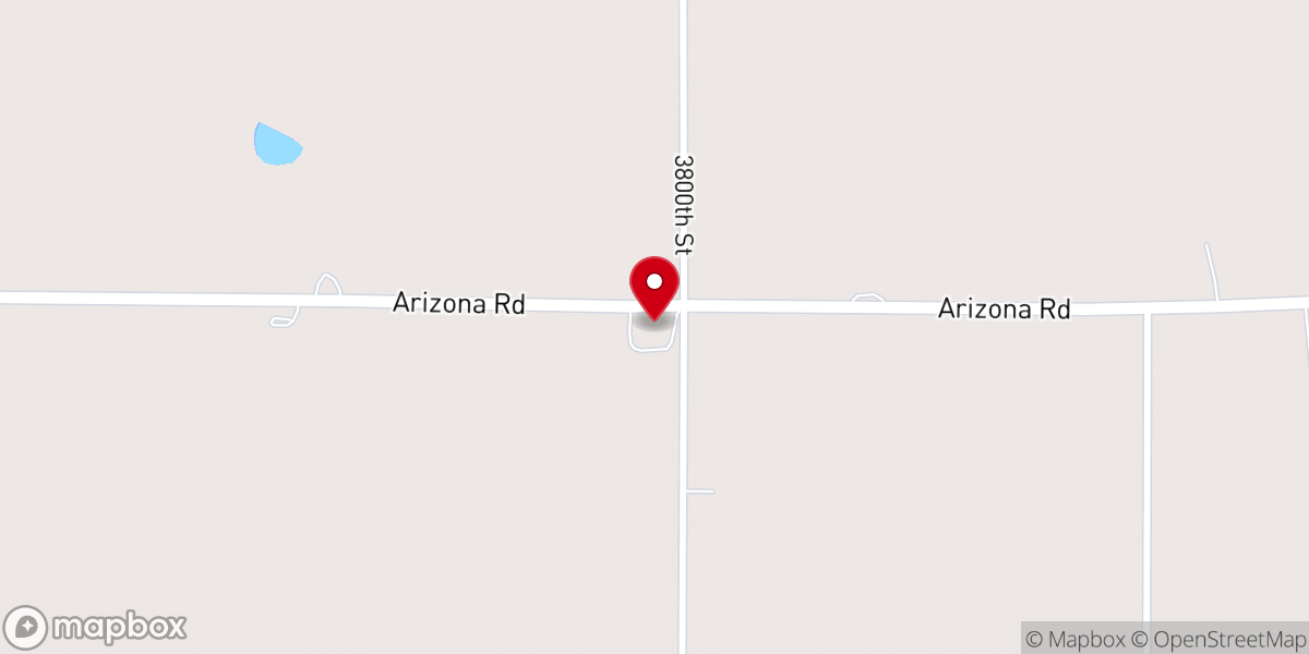 Map showing location of Friends Home Lutheran Church
