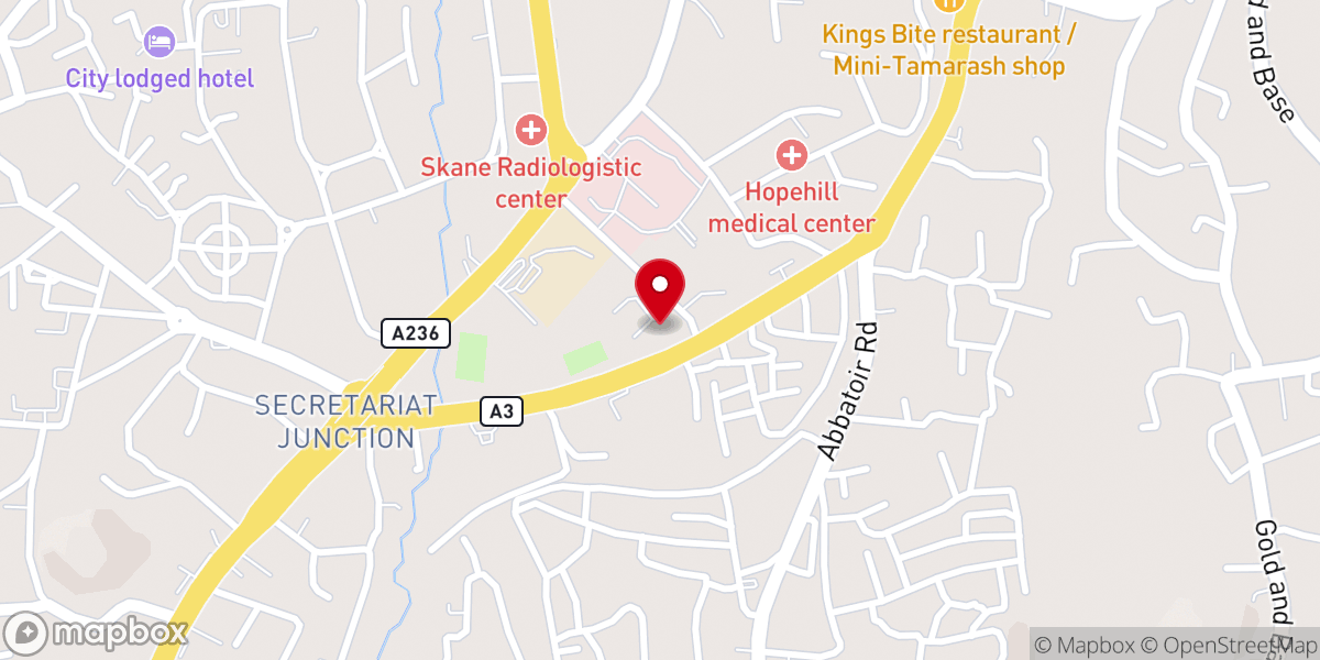Map showing location of Evangel Worship Center, Assemblies Of God Church
