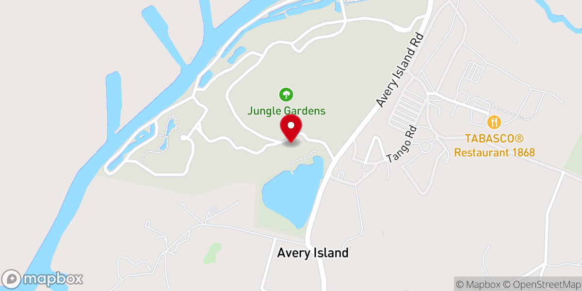 Map showing location of Timber Bamboo