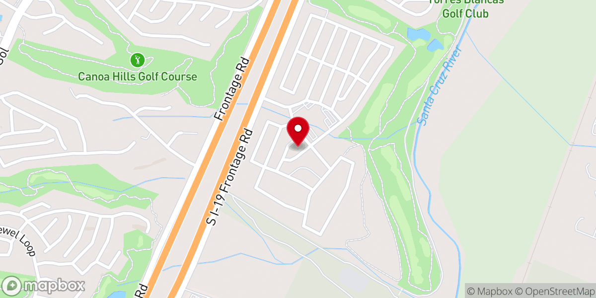 Map showing location of Greater Green Valley Community Foundation